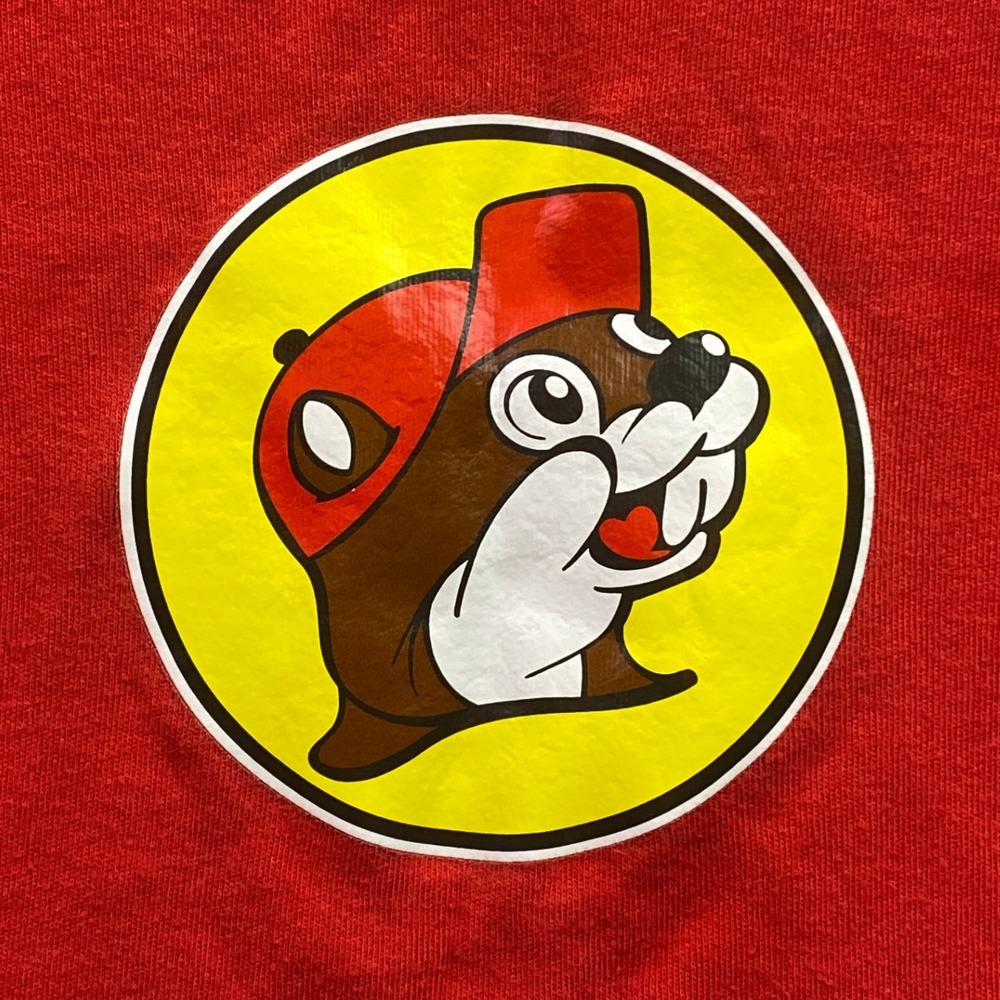 Buc-ee's Shirt‎ Boys 4T Red Beaver Logo Everyday Streetwear - Picture 2 of 7